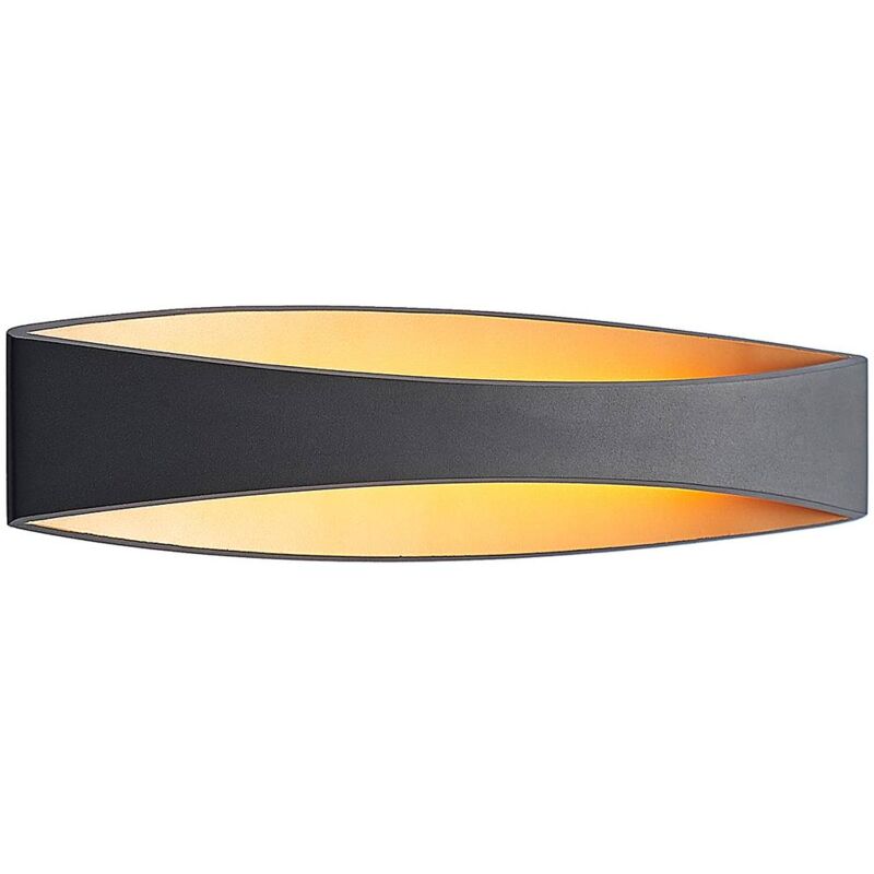 

Jelle aplique LED, 43,5 cm, negro - Arcchio