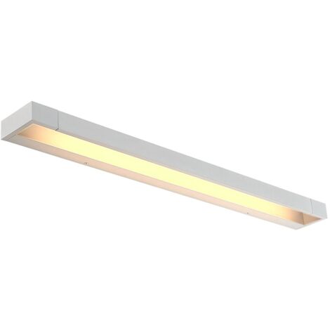 Arcchio Jora applique LED, IP44, bianco, 90 cm - bianco
