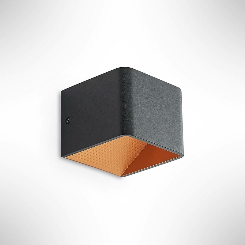 

Karam aplique LED, 10 cm, negro - Arcchio
