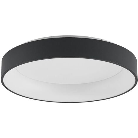 Arcchio Lámpara de techo LED 'Aleksi' en Negro Metal