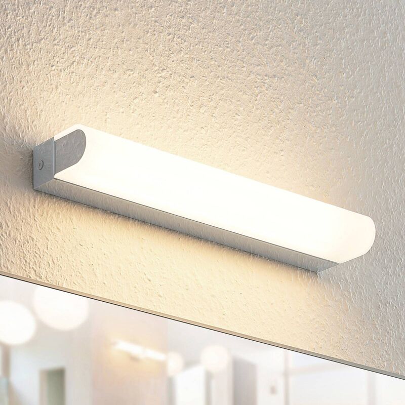 

Mourice aplique LED, IP44, cromo, 35 cm - Arcchio