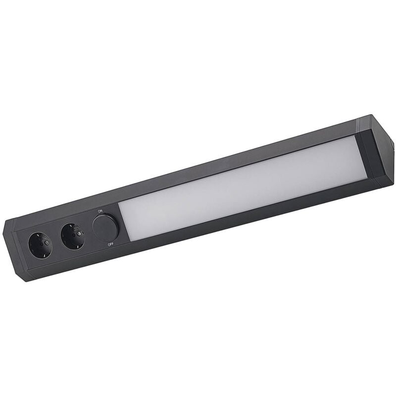 

Ovano lámpara LED bajo mueble, negro - Arcchio