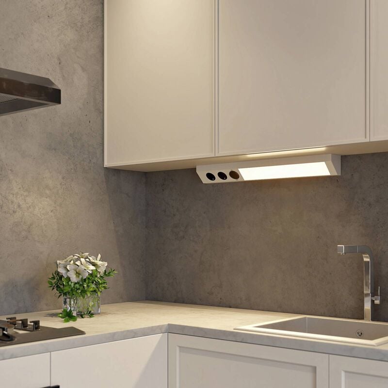 

Arcchio Ovano lámpara LED bajo mueble, plata