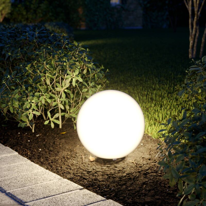 

Senadin lámpara esférica, blanco IP54 30cm - Prios