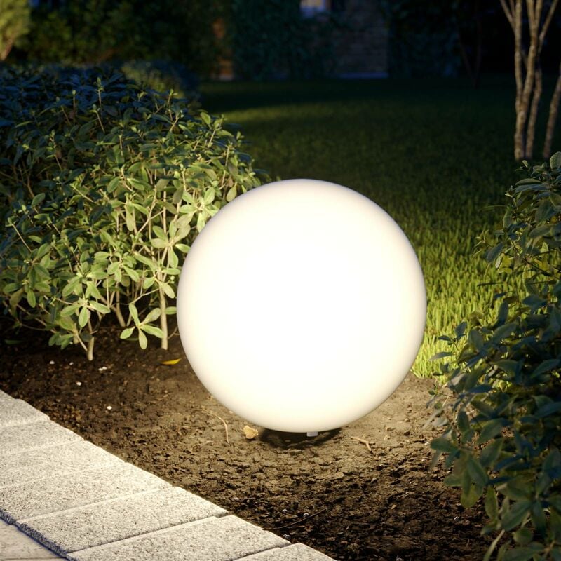

Senadin lámpara esférica, blanco IP54 40cm - Prios