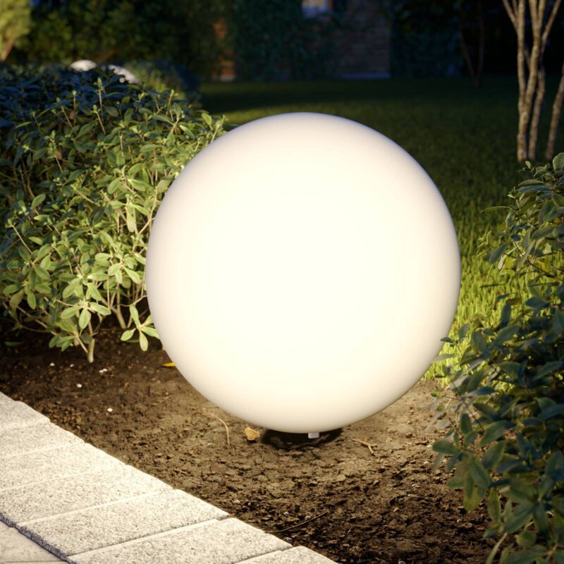 

Senadin lámpara esférica, blanco IP54 50cm - Prios