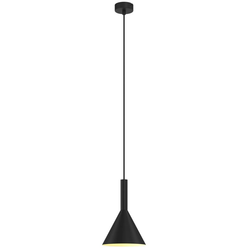 

Arcchio Tadej lámpara colgante 1 luz 19 cm negra