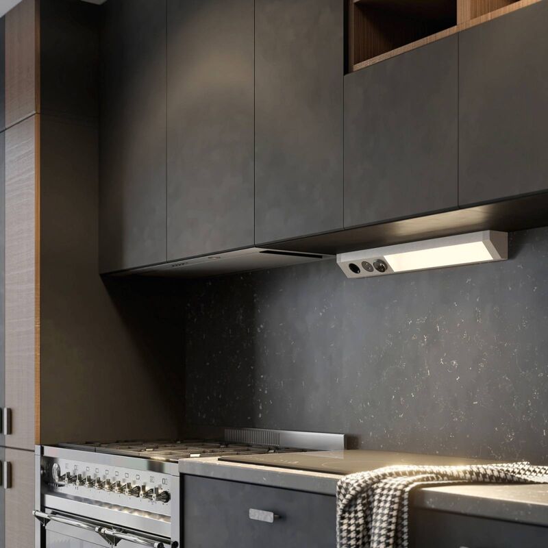 

Turim LED bajo mueble, CCT, USB, plata - Arcchio