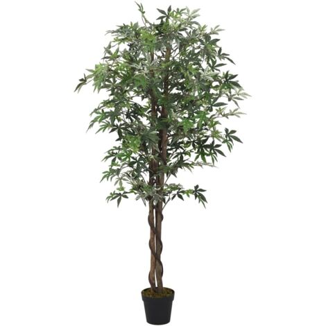 Arce artificial con 504 hojas verde 150 cm