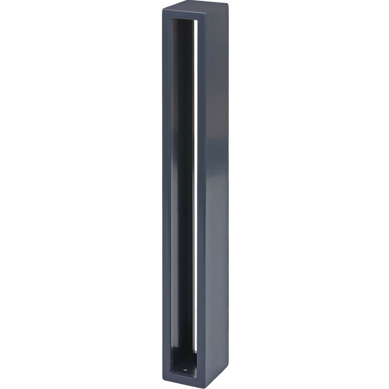 Arceau à vélo HWC-J80, support à vélo, acier galvanisé, poudré en extérieur 87x10x13cm anthracite