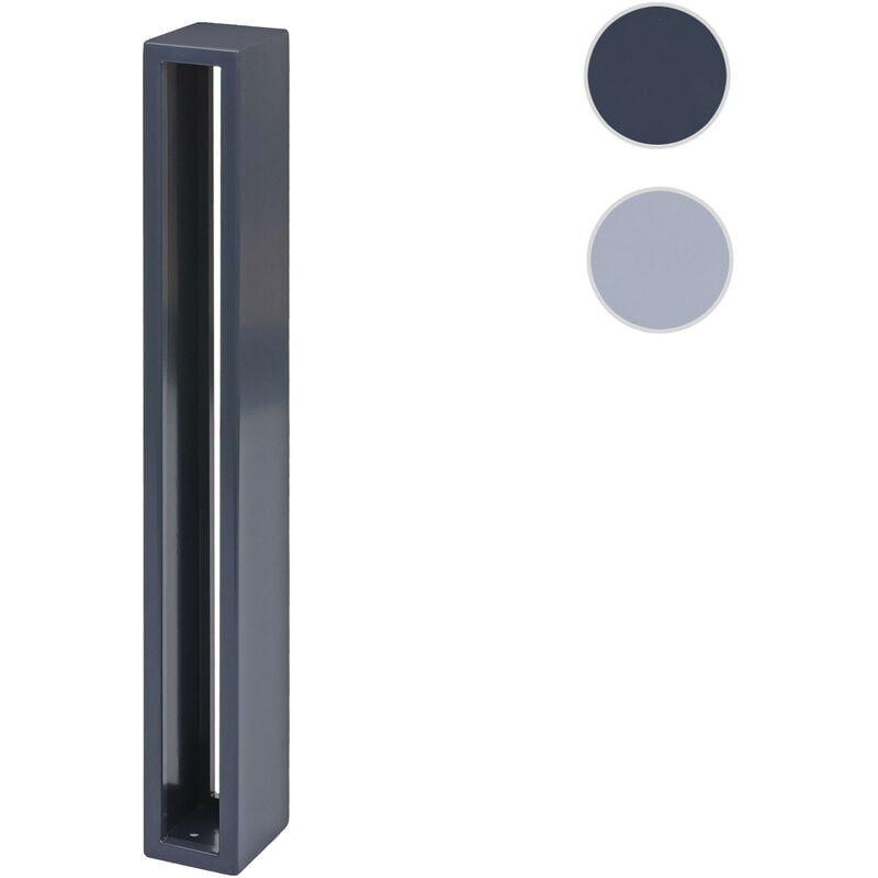 Arceau à vélo HWC-J80, support à vélo, acier galvanisé, poudré en extérieur 87x10x13cm gris