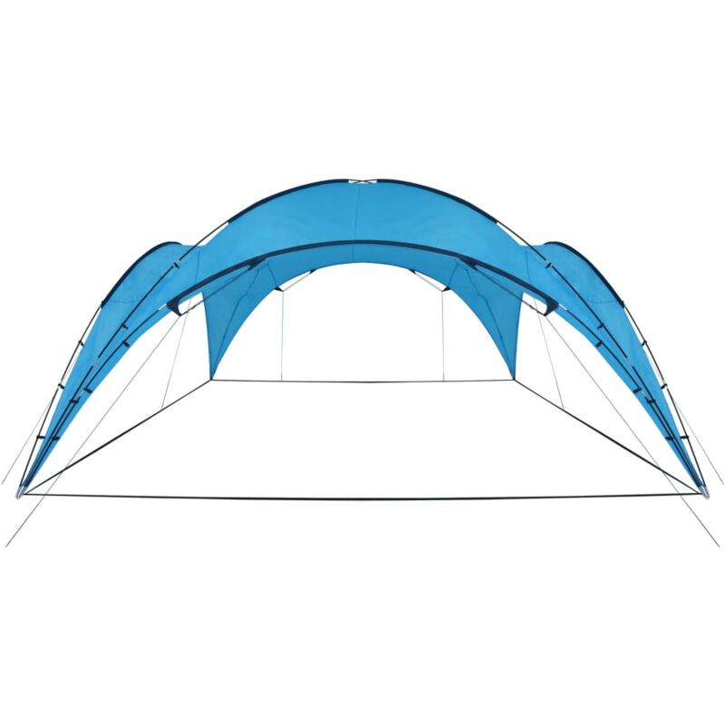 Vidaxl - Arceau de tente de réception 450x450x265 cm Bleu clair