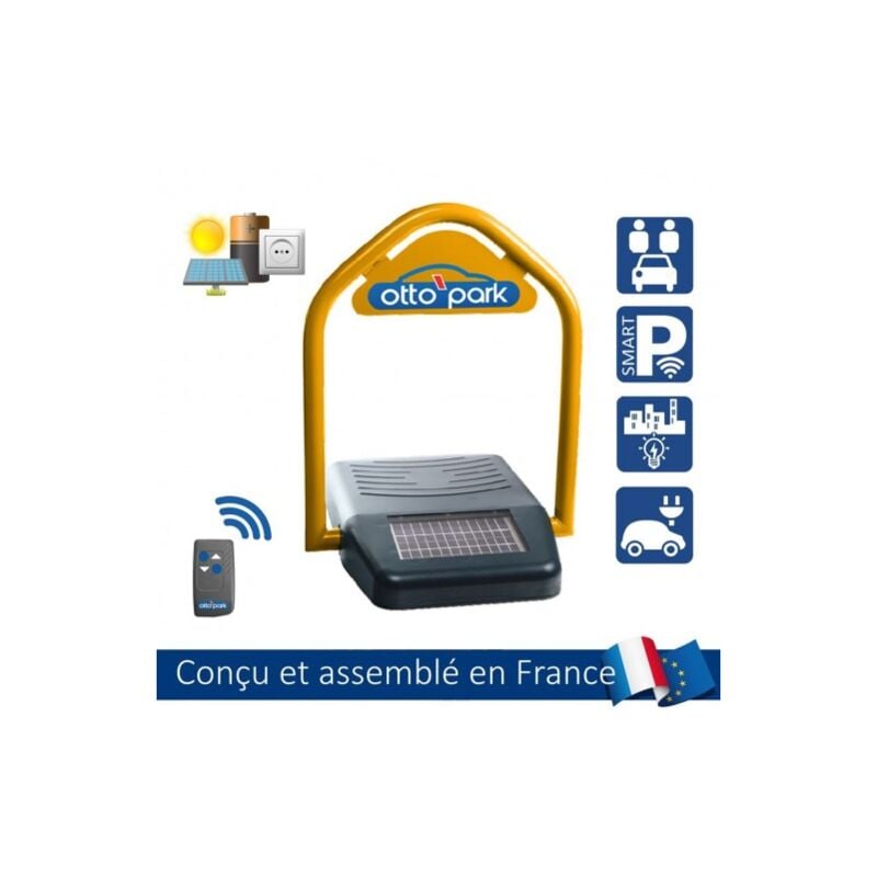 Arceau Réservation Parking Stationne ME nt à Energie Solaire Barrière Autono ME Télécommande - pour Accès Privatifs