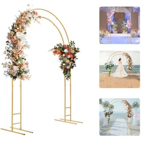 Arch Hochzeit Bogen Metall Hintergrund Luftballon Blumen Ständer Rahmen Für Geburtstag, Party, Bankett