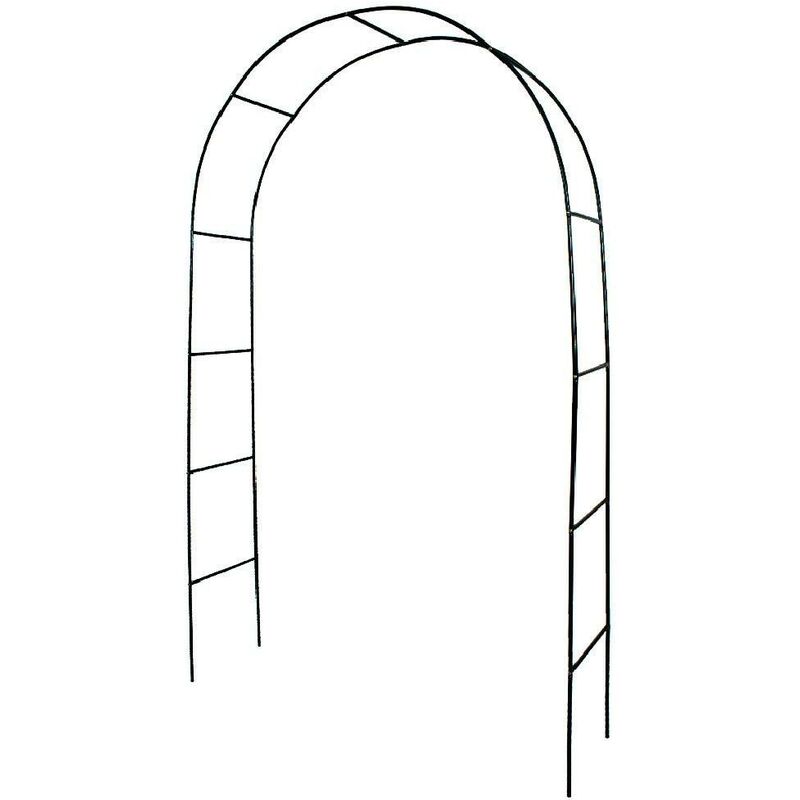 Arche arceau rosier treillis de jardin support 240 cm pour plantes grimpantes
