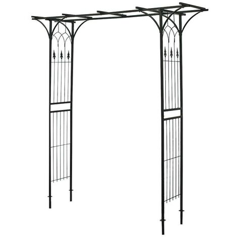 Arche de jardin 205 X 50 en acier résistant