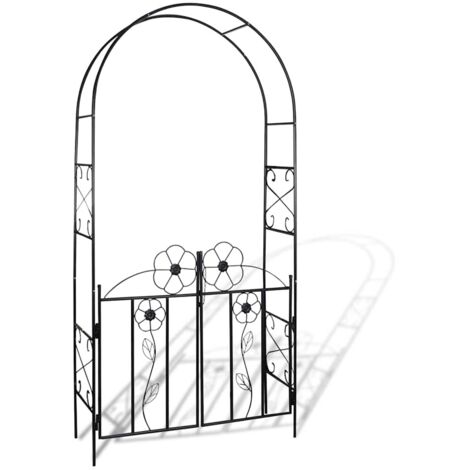 Arche de jardin, Arche porte, Arche Plantes, Decoration Pergola Grimpantes,Terrasse LKOWF58971