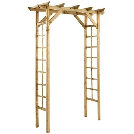 Arche de jardin en bois PASSIFLORE