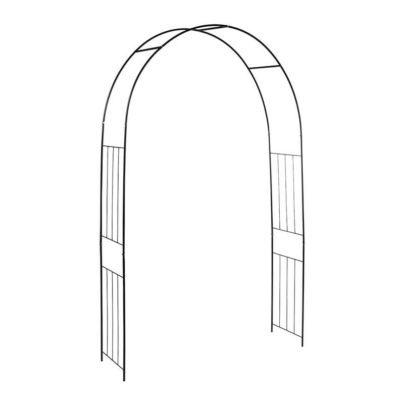 Arche ronde metal pour décor floral 218 cm