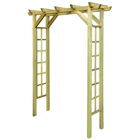 Arche pour rosiers 150 x 50x200 Bois imprégné 2