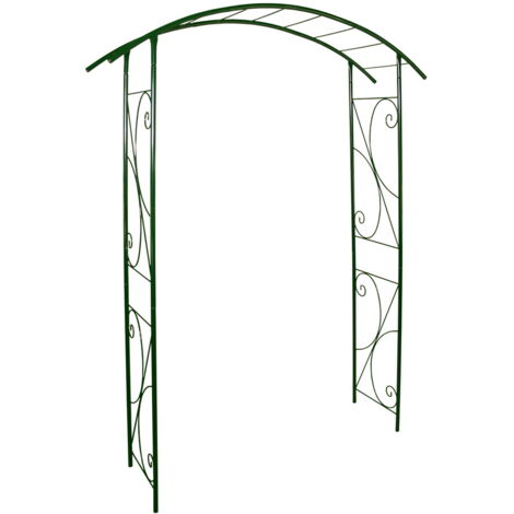 Arche tube rond20 pont vert sapin 148x40x207 cm
