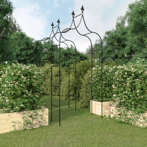 ARCO PER RAMPICANTI 240x140x37cm Metallo Arco da Giardino Fiori Rose Piante  EUR 26,90 - PicClick IT