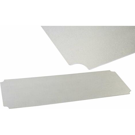 Archimede étagère métallique couvre-tablette en polycarbonate cm 45 x 90 cuisine salle de bains garage placard