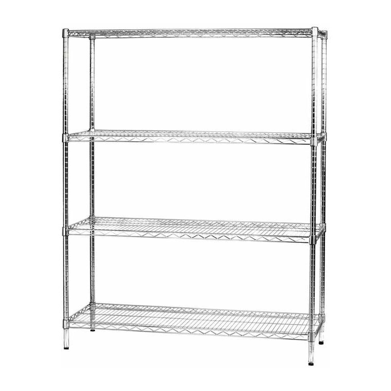 Archimede étagère métallique etagère 4 tablettes cm 46 x 121 x h. 160 cuisine salle de bains garage placard Archimede étagère métallique etagère 4 tablettes cm 46 x 121 x h. 160 cuisine salle de bains garage placard