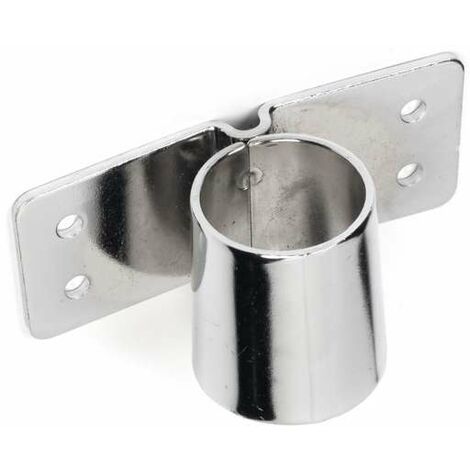 Archimede étagère métallique lot de 4 cylindres pour fixation des tubes à mur cuisine salle de bains garage placard