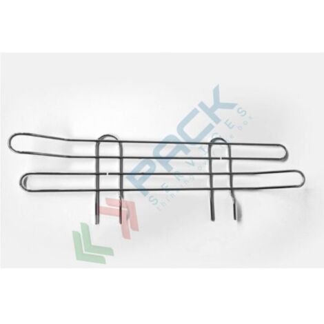 Archimede scaffale metallico spondina laterale cm 91 x h. 10 cucina bagno garage cabina armadio