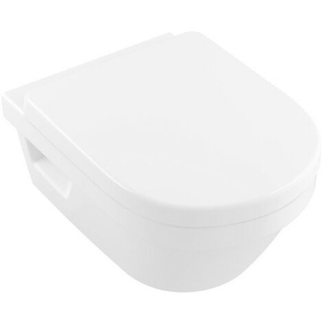 Architectura, Abattants de toilette, à charnières QuickRelease et SoftClosing, charnières en acier inoxydable, En Duroplast Blanc