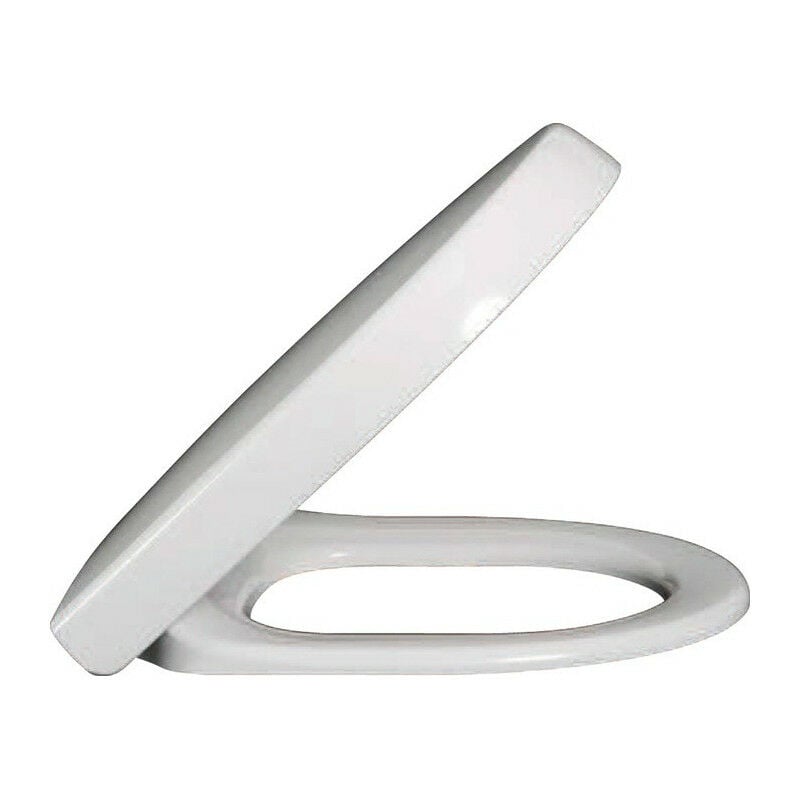 Villeroy&boch - Architectura, Abattants de toilette Compact, Ex Targa Architectura, à charnières QuickRelease et SoftClosing, charnières en acier