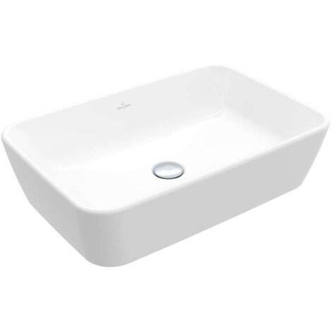 Architectura lavabo da appoggio l 60 cm p.40 cm bianco alpin