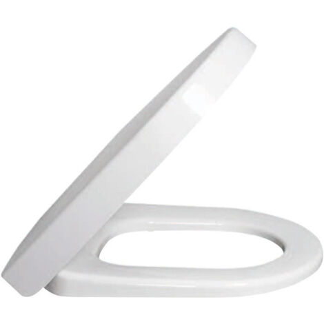 Architectura Vita, Abattants de toilette Vita, Ex Targa Architectura, à charnières QuickRelease et SoftClosing, charnières en acier inoxydable, En Duroplast Blanc