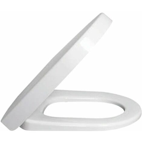 Architectura Vita, copriwater Vita, Ex Targa Architectura, con cerniere QuickRelease e SoftClosing, cerniere in acciaio inox, In Duroplasto Bianco