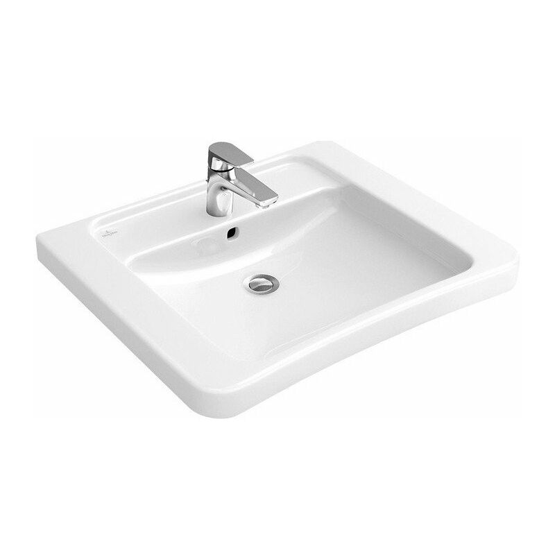 

Architectura Vita, Lavabos de pared, 600 x 555 mm, Rectangular, Ex Targa Architectura, 5 posiciones de grifería a elegir, sin rebosadero, Porcelánico