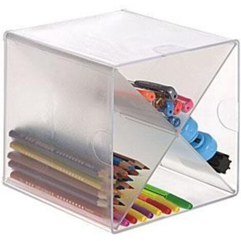 Archiv 2000 organiser archicubo Trennwand 4 Fächer 150x150x150 mm transparentes Glas