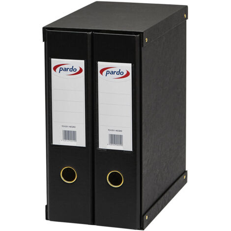 Archivador de Palanca Pardo Negro 34,5 x 29 x 18 cm
