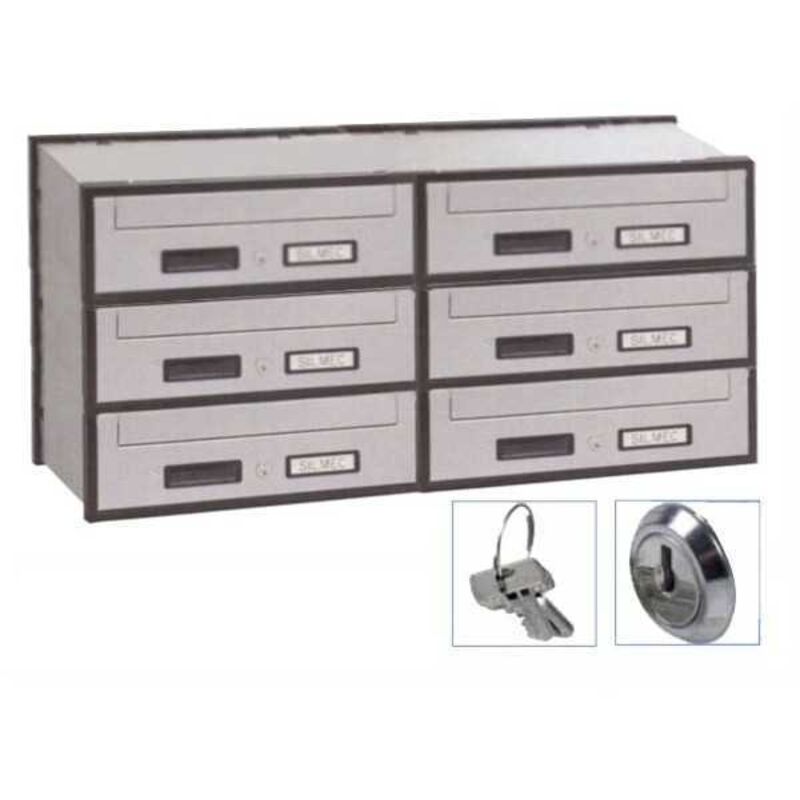 Archivador Oriz 6P Acc Silver 6B2-501 Silmec