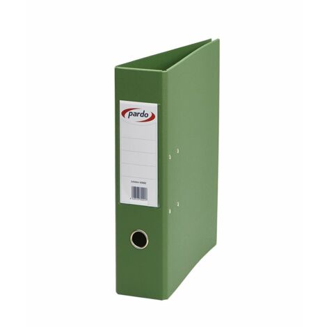 ARCHIVADOR PARDO PLAST.EX.Fº 70 VERDE