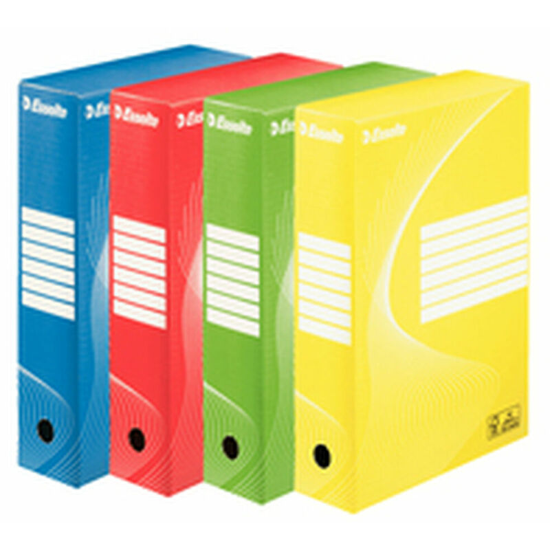 

Archivador rellenable Esselte Boxy Color 128403 De anillas (Reacondicionado D)