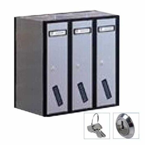 Archivador Vert 3P All Silver 31-503 Silmec