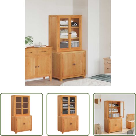 Archiviazione interna -  Set di Mobili per Magazzino con porta Marrone Legno multistrato
