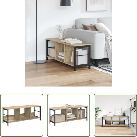 Archiviazione -  Libreria Rovere Sonoma 102 x 32 x 40,5 cm Legno multistrato