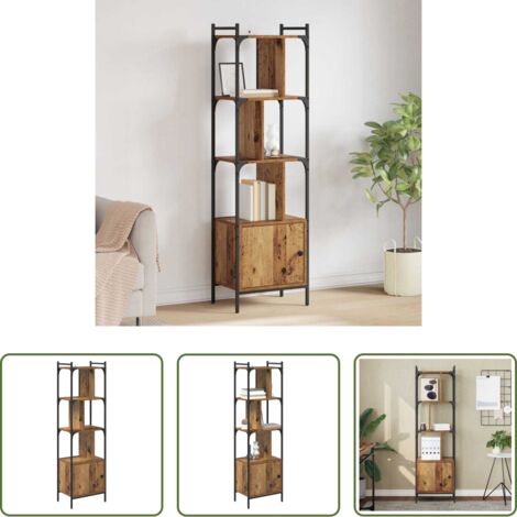 Archiviazione libri -  Libreria Legno vecchio 44,5 x 30 x 154,5 cm Legno multistrato