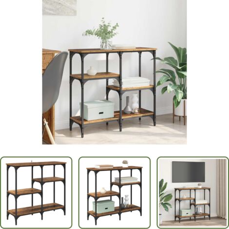 Archiviazione -  Tavolo consolle Legno vecchio 80 x 29 x 75 cm Legno multistrato