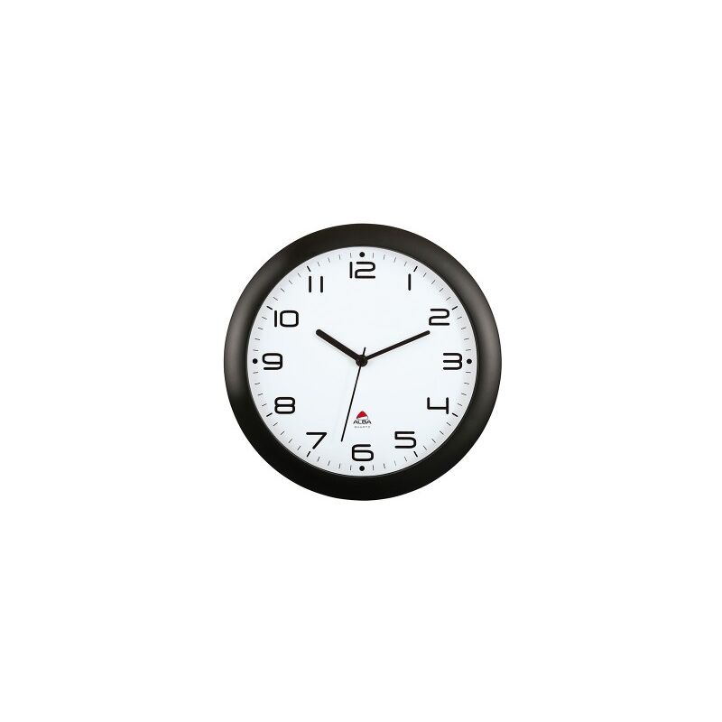 Alba - horloge silencieuse 30CM quartz - noir - 30,5X30,5X5CM hornew n