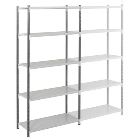 Archivregale 5 Ebenen - nächstes Element : - 2000x1000x700mm - Nur mit einem Startmodul verwendbar. - RAYARCH/ES/2012500