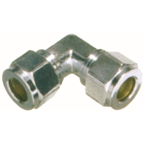 ARCO CODO HERMETO GAS CROMO DE 12         3106