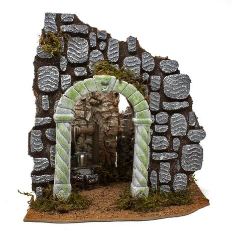 Arco con Pozzo 24x21 cm per Presepe 11515